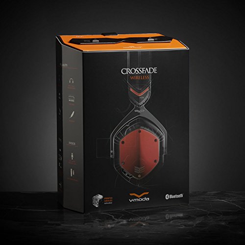 V-MODA Crossfade Wireless Over-Ear Headphone - Rouge