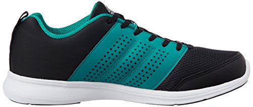 Adidas Men's Adispree M Black, Green and Silver Running Shoes - 8 UK/India (42 EU) (B79037)