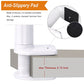 Cell phone Lazy Mount Holder, DIY Rotating Cellphone Bracket Stand with Solid Steel and Flexible Long Arm Clip for Desk, Bed, Bedside to Hold iPhone and Universal Mobile Phone, 31.5-In,Panda White