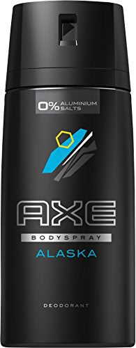 Axe Deospray Alaska ohne Aluminium, 3er Pack (3 x 150 ml)