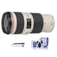 Canon EF 70-200mm f/4L is USM Autofocus Telephoto Zoom Lens, USA - Bundle with Cleaning Kit, Capleash II