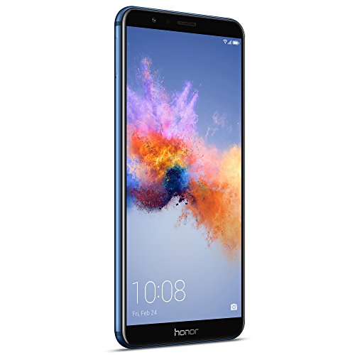 Honor 7X  - 18:9 screen ratio, 5.93" full-view display. Dual-lens camera. Unlocked Smartphone,  Blue (US Warranty)