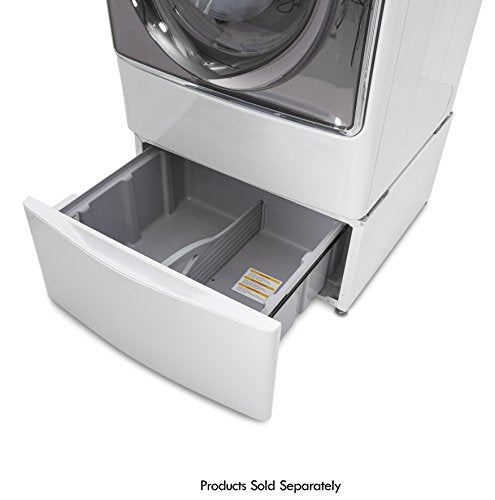 Kenmore Elite 51042 29 Wide Laundry Pedestal with Storage Drawer in White includes delivery and hookup Available in select cities only