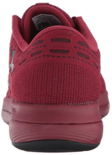 Under Armour Men's Threadborne Slingflex Shoes, Cardinal/Cardinal, 10 D(M) US