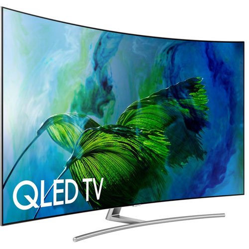 Samsung Electronics QN75Q8C Curved 75-Inch 4K Ultra HD Smart QLED TV (2017 Model)