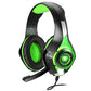 BlueFire Professional 3.5mm PS4 Gaming Headset Headphone with Mic and LED Lights for Playstation 4, Xbox one,Laptop, Computer (Green)
