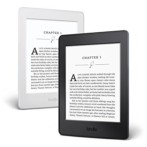 Kindle Paperwhite E-reader - White, 6" High-Resolution Display (300 ppi) with Built-in Light, Wi-Fi - Includes Special Offers