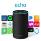 Echo (2nd Generation) - Smart speaker with Alexa - Charcoal Fabric
