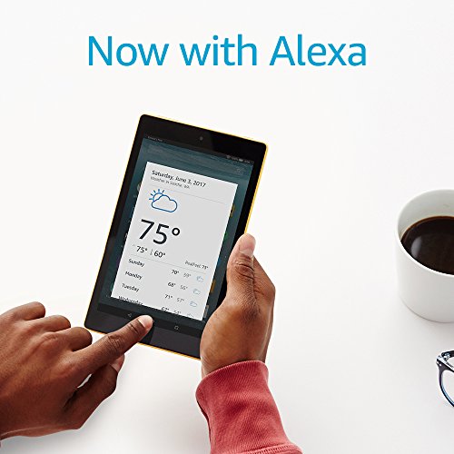 Fire 7 Tablet with Alexa, 7" Display, 8 GB, Black - with Special Offers