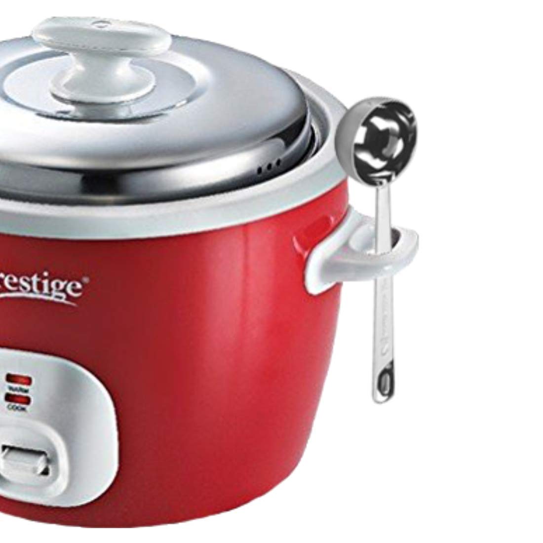 Prestige Delight Electric Rice Cooker Cute 1.8-2 (700 watts) with 2 aluminium cooking pans