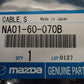 New OEM Mazda Miata MX-5 Speedometer Cable M/T Manual Trans NA01-60-070B