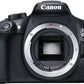 Canon EOS 1300D Kit Fotocamera Reflex Digitale da 18 Megapixel con Obiettivo EF-S IS II 18-55 mm, Wi-Fi, NFC, Versione EU, Nero/Antracite