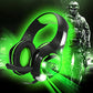 BlueFire Professional 3.5mm PS4 Gaming Headset Headphone with Mic and LED Lights for Playstation 4, Xbox one,Laptop, Computer (Green)