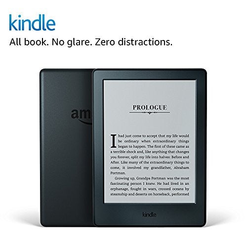 Kindle E-reader - Black, 6" Glare-Free Touchscreen Display, Wi-Fi -  Includes Special Offers