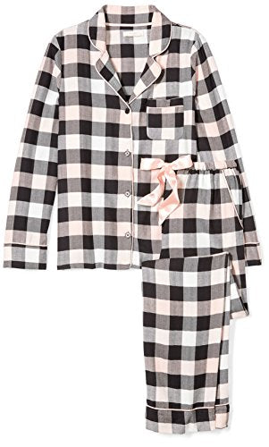 Mae Women's Sleepwear Cozy Flannel Notch Collar Pajama Set