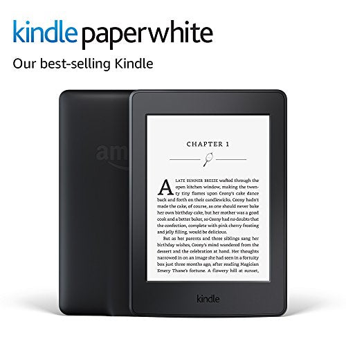 Kindle Paperwhite E-reader - Black, 6" High-Resolution Display (300 ppi) with Built-in Light, Wi-Fi - Includes Special Offers