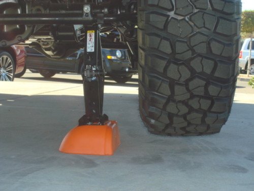 Jeep Wrangler Spare Tire JACK BASE BOOSTER, OE Mopar