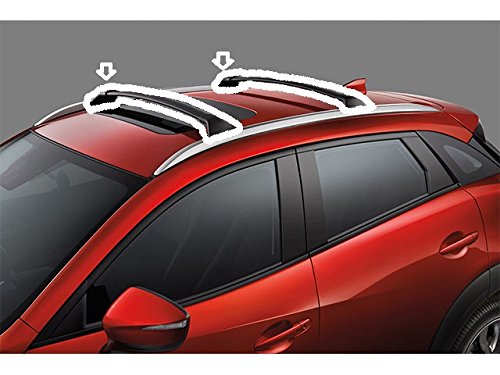 Mazda CX-3 2016-2017 New OEM Roof rack cross bars 0000-8L-S01