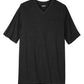 KingSize Men's Big & Tall Longer-Length Lightweight V-Neck Tee, Black Big-5Xl