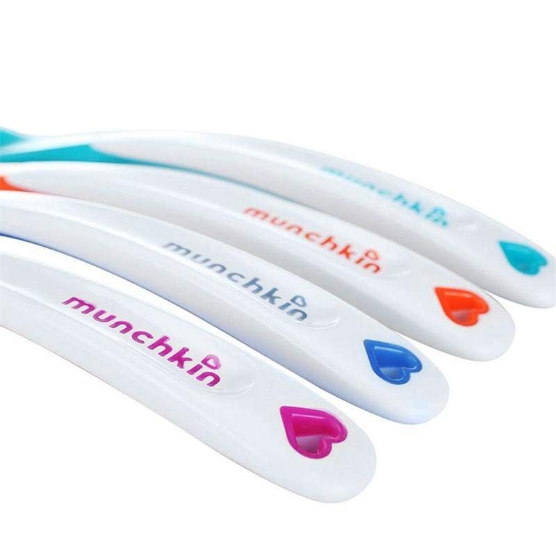 Munchkin White Hot Safety Spoons - 4 Pack