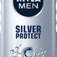 Nivea Men Silver Protect Shower Gel, 500ml