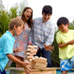 Jenga Giant Family (Stacks to Over 3 Feet) Precision-Crafted Premium Hardwood Game (Authentic Brand Game)