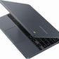 Samsung 11.6" HD Premium Chromebook - Intel Celeron N3060 Up to 2.48GHz, 4GB DDR3, 32GB eMMC Hard Drive, 802.11ac, Bluetooth, HDMI, HD Webcam, USB 3.0, Chrome OS (Night Charcoal)