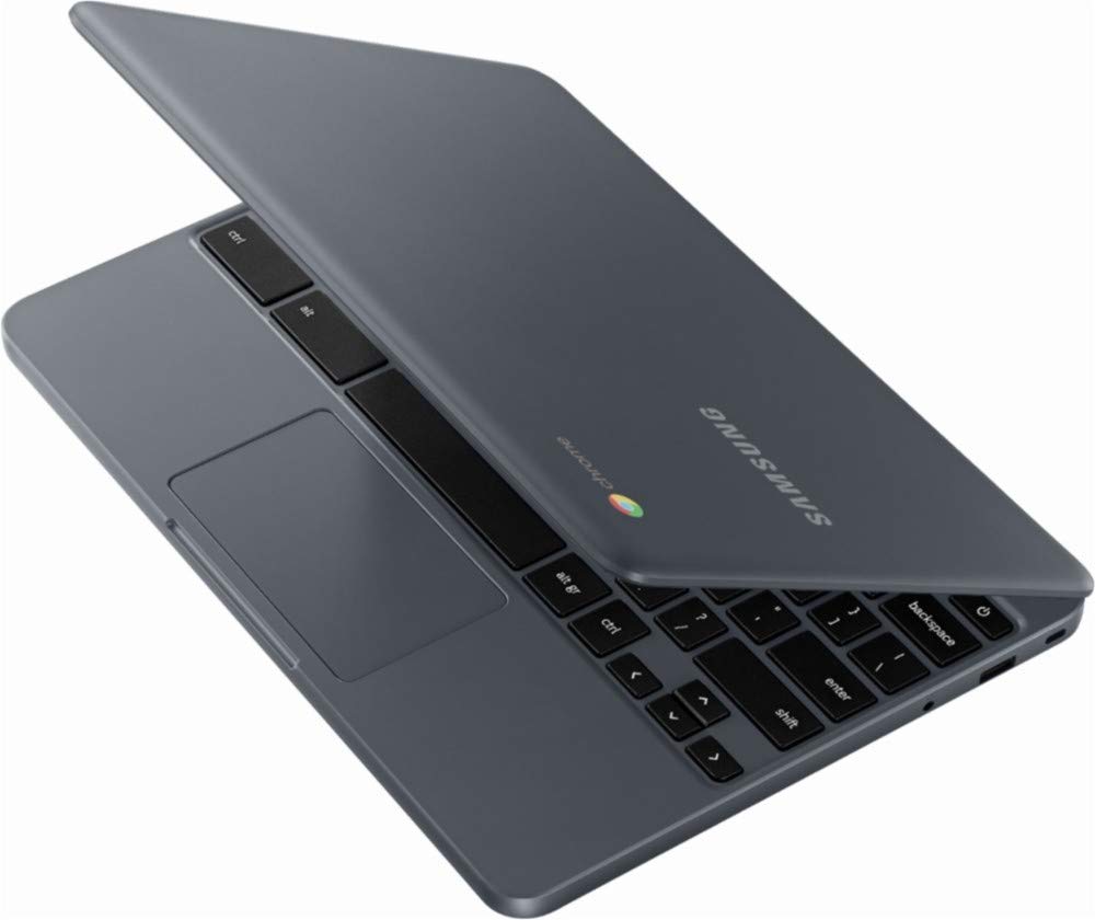 Samsung 11.6" HD Premium Chromebook - Intel Celeron N3060 Up to 2.48GHz, 4GB DDR3, 32GB eMMC Hard Drive, 802.11ac, Bluetooth, HDMI, HD Webcam, USB 3.0, Chrome OS (Night Charcoal)