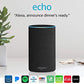 Echo (2nd Generation) - Smart speaker with Alexa - Charcoal Fabric