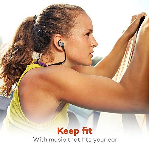 Bluetooth Earphones, TaoTronics Bluetooth 4.2 Headphones Stereo Magnetic Earbuds, Secure Fit for Sport, Gym with Built-in Mic