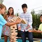 Jenga Giant Family (Stacks to Over 3 Feet) Precision-Crafted Premium Hardwood Game (Authentic Brand Game)