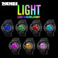 Mens Multi Function Digital Alarm Stopwatch LED Backlight Quartz Watches 50M Waterproof Electronic Sports Watch Orange