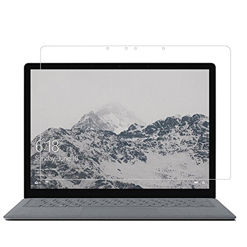 マイクロソフト Surface Laptop 2017 / Surface Laptop 2 強化ガラスフィルム 【NAPHNY】 マイクロソフト Surface Laptop / 2018 Surface Laptop 2 13.5 インチタブレットフィルム 専用 ガラスフィルム 硬度9H ラウンド加工処理 飛散防止処理 耐久 0.3mm 薄型 貼り易い 指紋