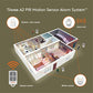 tiiwee A2 PIR Motion Sensor Anti-Burglar Alarm System with Remote Control - 125 dB Siren - Expandable - Home Security