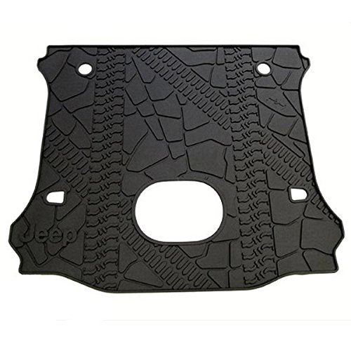 Jeep Wrangler Unlimited Rear Cargo Mat Tray With Floor Mounted Sub Cutout