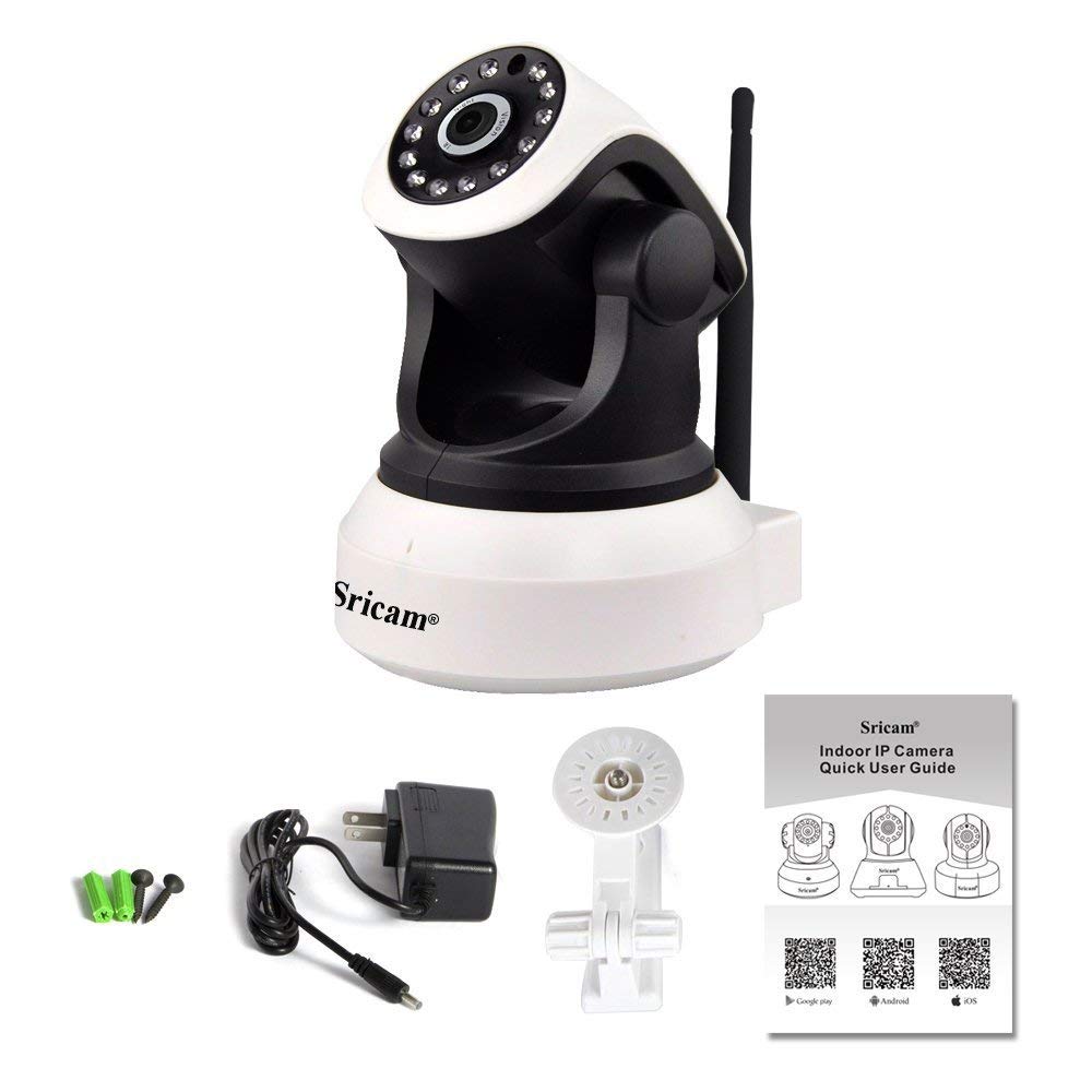 Sricam SP017 Wireless HD Ip Wi-Fi CCTV Indoor Security Camera