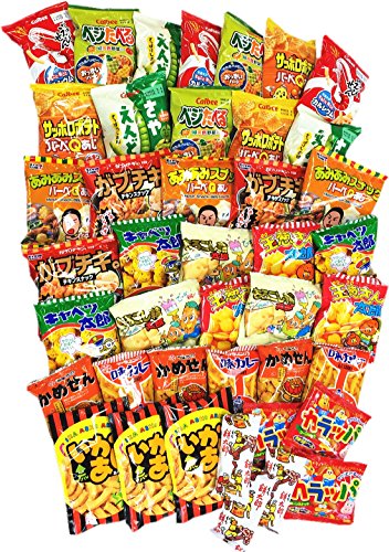 カルビー・人気駄菓子が入りました！ちょっと豪華に！お菓子・駄菓子 スナック系詰め合わせ42袋セット