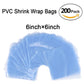 Bath Bomb Mold Set 228 Pieces - 200 Packs Shrink Wrap Bags12 Pieces of DIY Metal MouldSpoonsGift BagsMini Heat Sealer (Instruction Included)