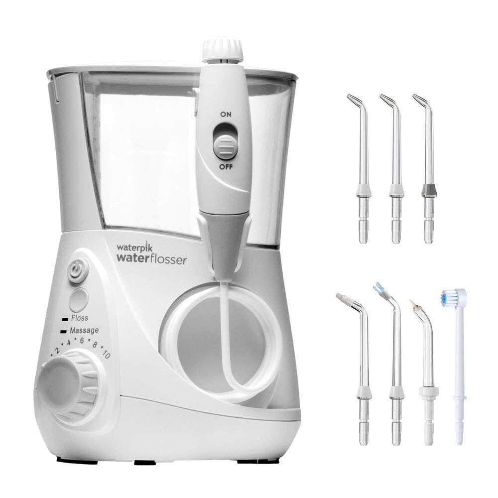 Waterpik WP-660EU Jet Dentaire Hydropulseur Ultra Professional Blanc