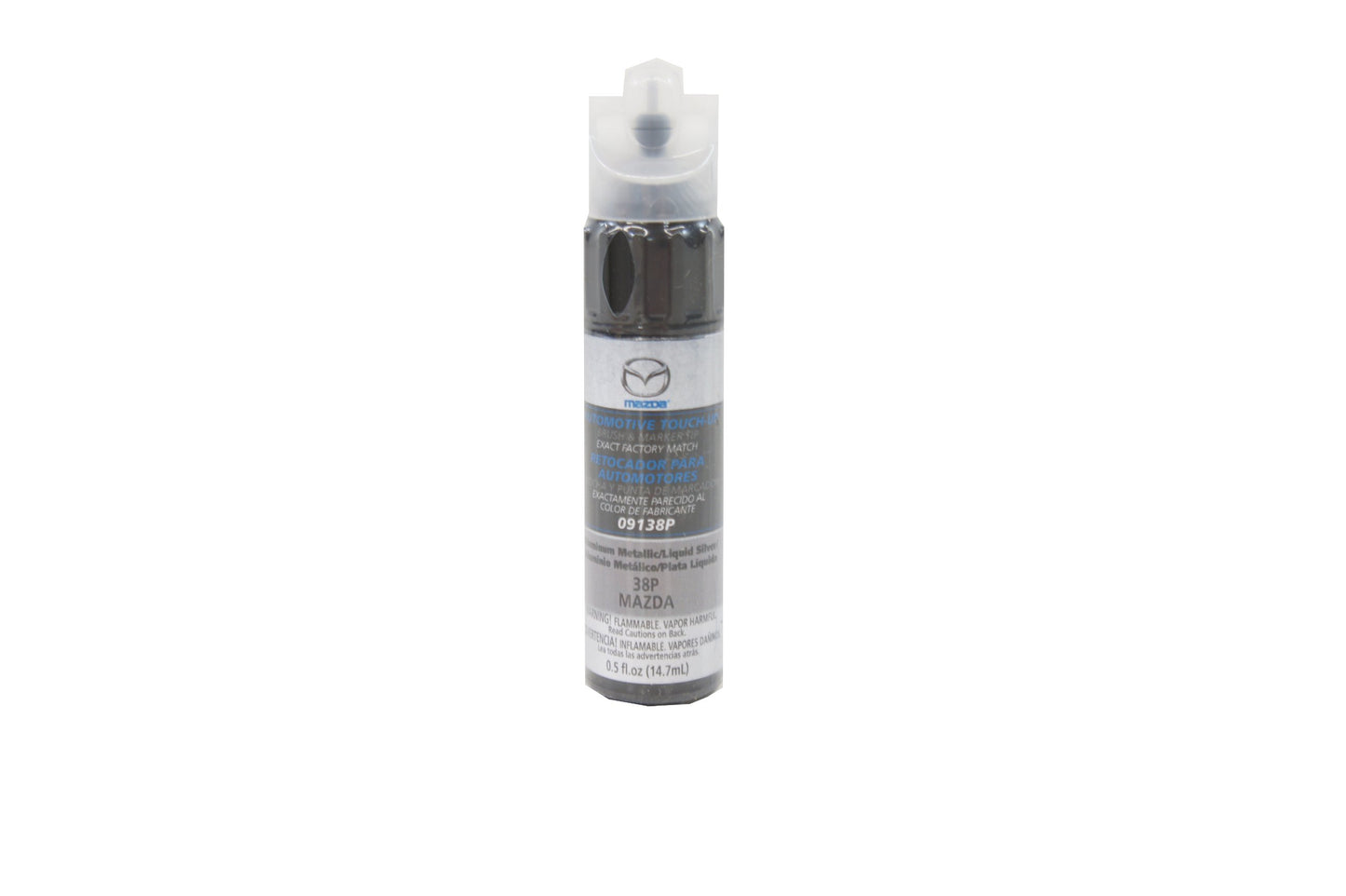 Mazda Genuine Fluid 0000-92-38P Touch-Up Paint,Liquid Silver, 13 ml