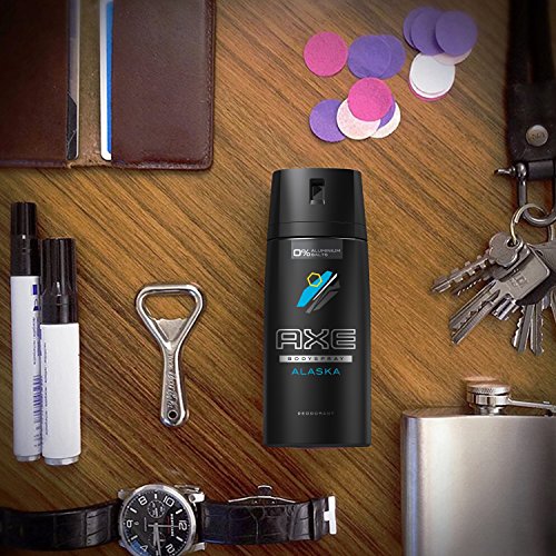 Axe Deospray Alaska ohne Aluminium, 3er Pack (3 x 150 ml)