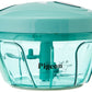Pigeon by Stovekraft New Handy Plastic Chopper with 3 Blades, Green