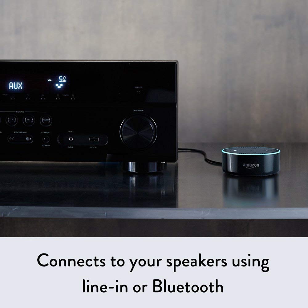 Echo Dot (2nd Generation) - Smart speaker with Alexa - Black