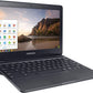 Samsung Chromebook 3, 11.6in, 4GB RAM, 16GB eMMC, Chromebook (XE500C13-K04US) (Renewed)