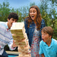 Jenga Giant Family (Stacks to Over 3 Feet) Precision-Crafted Premium Hardwood Game (Authentic Brand Game)