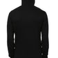 STYLE SHELL Men's Hooded Full Sleeve Cotton T-Shirt (Medium, Black)