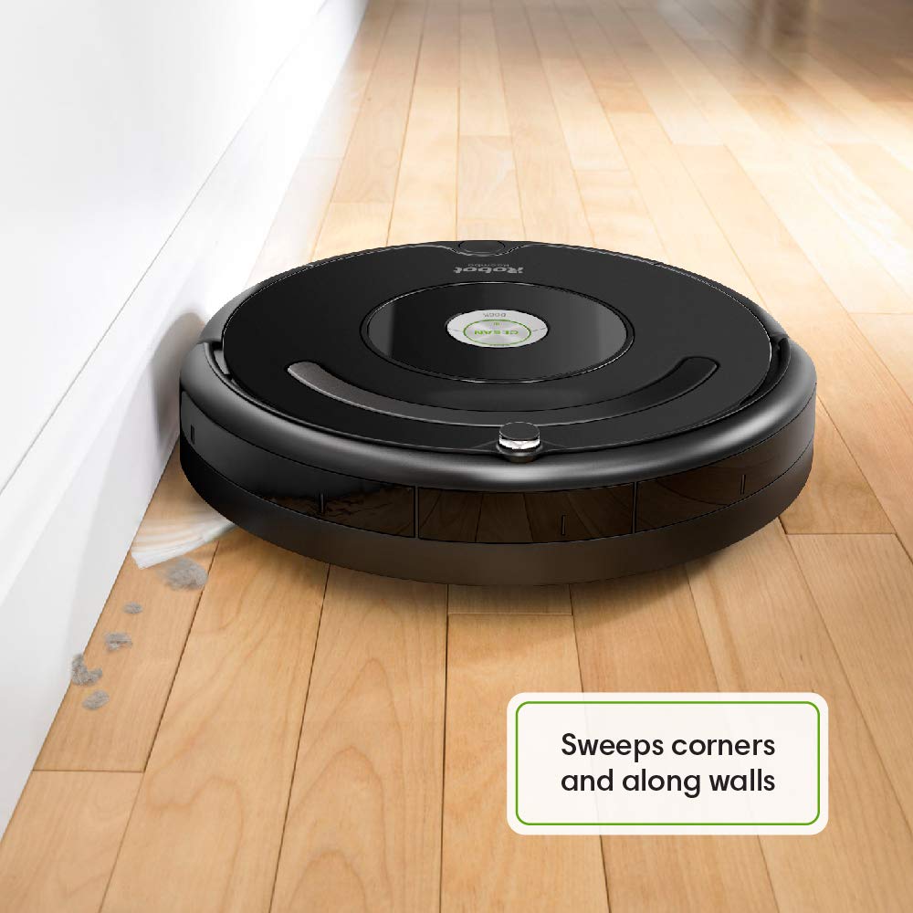 iRobot Roomba 675 Robot Vacuum-Wi-Fi Connectivity, Works with Alexa, Good for Pet Hair, Carpets, Hard Floors, Self-Charging