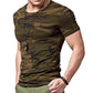 LionRoar Men's Camouflage Round Neck Half Sleeve Army T Shirts for Men