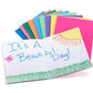 Hygloss Products Inc. HYG77640 Mini Bright Books pack of 10 assorted colors