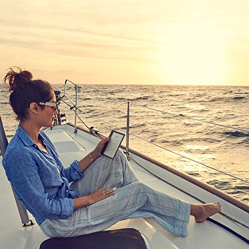 All-New Kindle Oasis E-reader - Graphite, 7" High-Resolution Display (300 ppi), Waterproof, Built-In Audible, 8 GB, Wi-Fi - Includes Special Offers